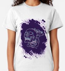 Glitche Skull Classic T-Shirt