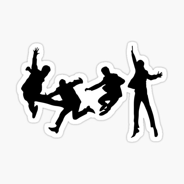 The Beatles Stickers | Redbubble