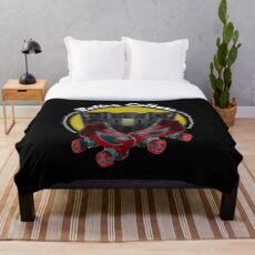 Roller Culture Throw Blanket