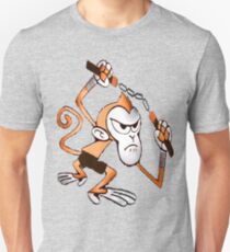 Simi Yen - The Nunchuck Monkey Unisex T-Shirt