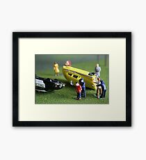 COPS DON'T PLAY Framed Print