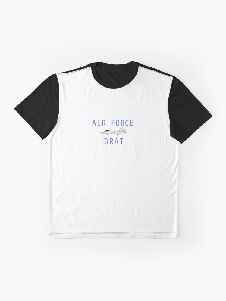 Alternate view of F-22 Air Force Brat Graphic T-Shirt