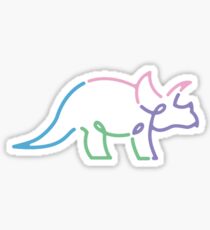 Die Try Guys Official Merch WHITE Sticker