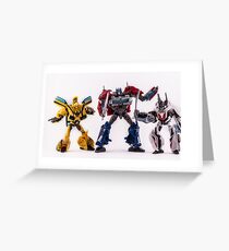 Autobots Greeting Card