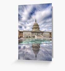 United States Capitol Building Greeting Card