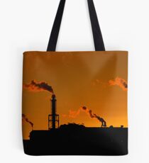 Rust Belt Sunrise - Cleveland Smelting Plant Tote Bag
