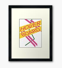 Hoverboard Design Framed Print