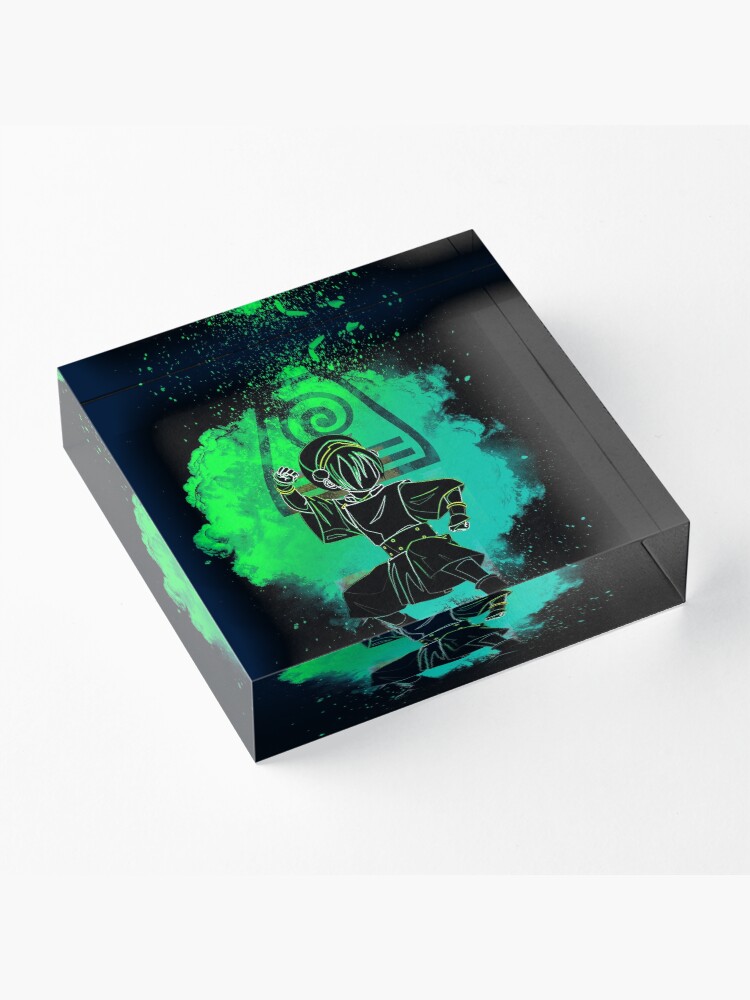 Alternate view of Soul of the Earthbender Acrylic Block