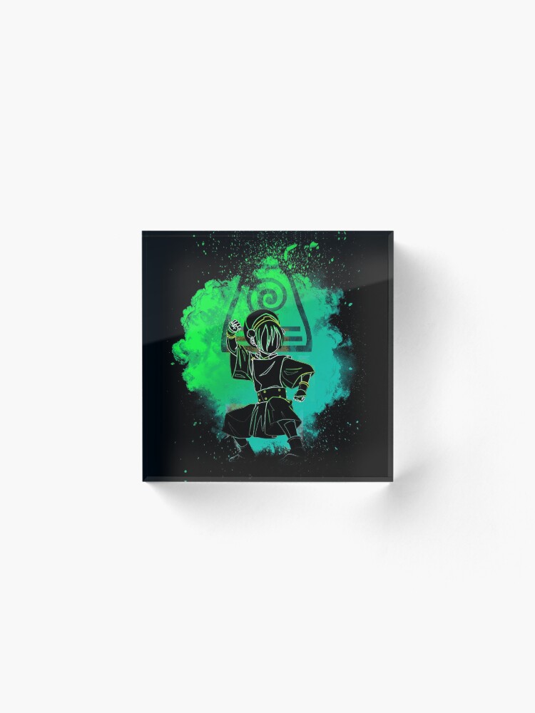 Alternate view of Soul of the Earthbender Acrylic Block