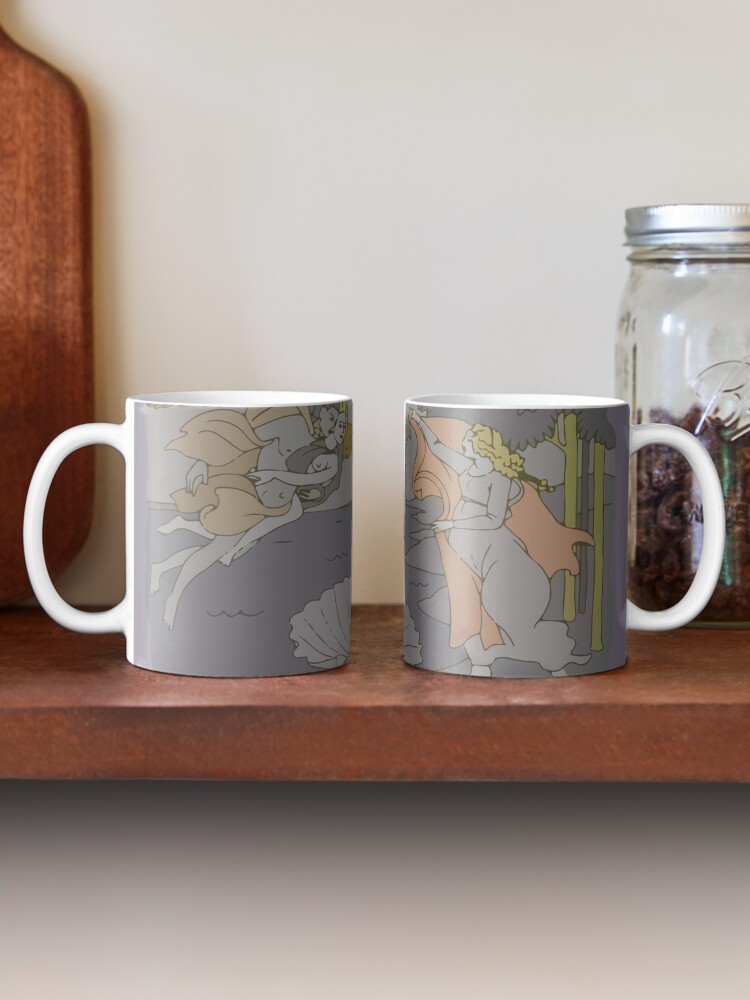 Bojack Horseman S The Birth Of Venus Elefante Mug By Alanio