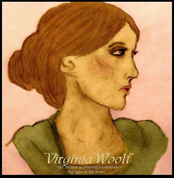"Virginia Woolf" by lilynoelle Redbubble