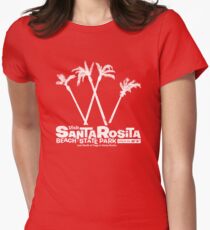 Santa Rosita Beach State Park Women's Fitted T-Shirt