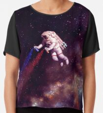 Shooting Stars - der Astronautenkünstler Chiffontop