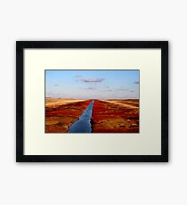 Red River Floodway Framed Print
