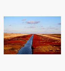 Red River Floodway Photographic Print
