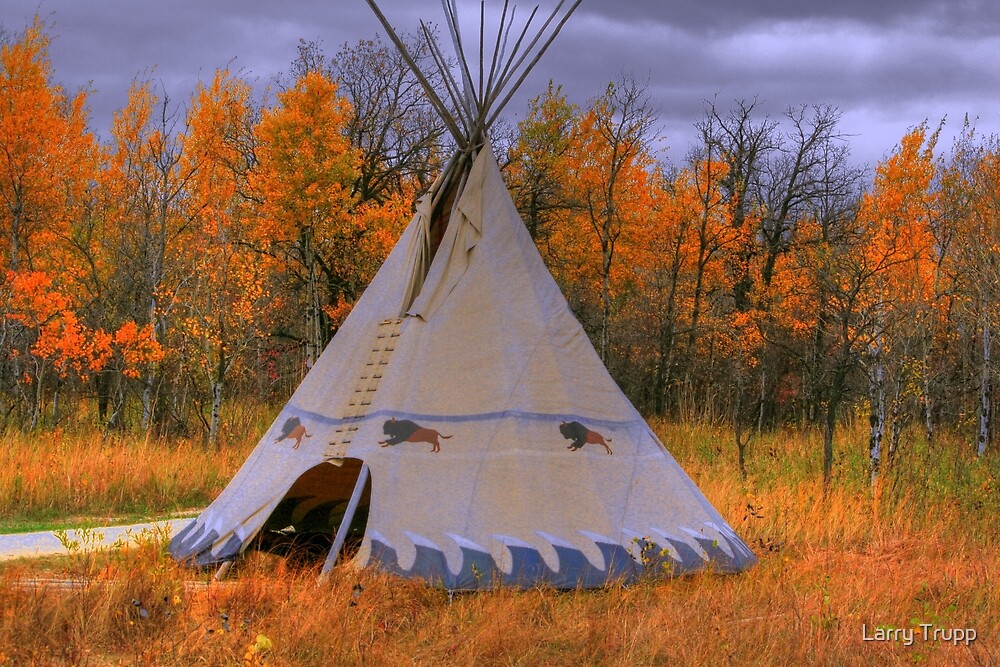 "Plains Cree Teepee" by Larry Trupp | Redbubble