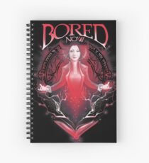 Bored Now Spiral Notebook