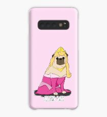 Sleeping Pugly Make it Pink! Case/Skin for Samsung Galaxy