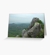 karst mountain Greeting Card
