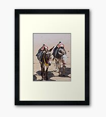 Jack & Eeyore Framed Print