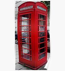 Red Telephone Box Poster