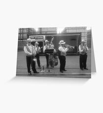 All that Jazz Greeting Card