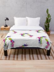 Earth Spirit 1 Throw Blanket