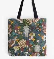 mushroom forest Tote Bag