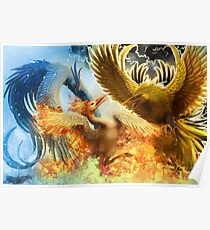 Legendary Bird Trio Poster