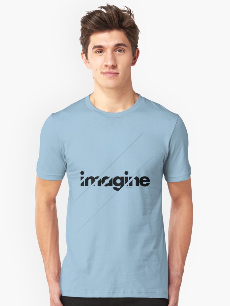 Alternate view of Imagine under stripes Slim Fit T-Shirt