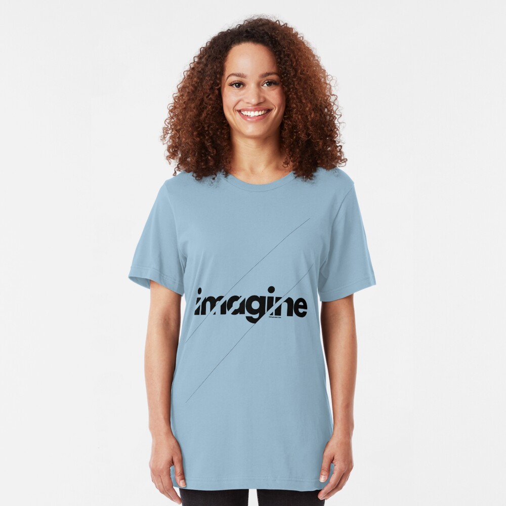 Imagine under stripes Slim Fit T-Shirt