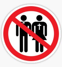 No Religion Soliciting Sticker