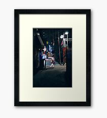 Monogatari – Nadeko Street Framed Print