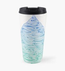 Ombré Droplet Travel Mug