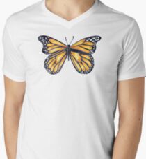 Monarch Butterfly V-Neck T-Shirt