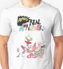 Camiseta unisex ¡Monstruos reales!