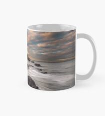 Rocky Beach Sunset At Seaview Isle Of Wight Classic Mug