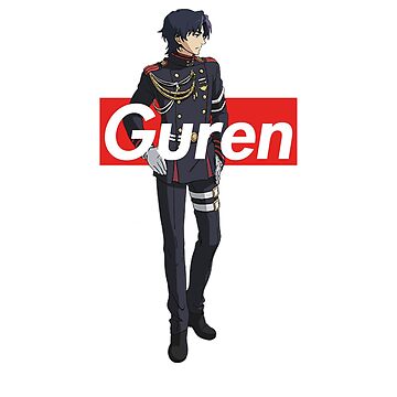 Guren Ichinose Seraph of the end Anime Girl Gift Sticker for Sale by  Spacefoxart