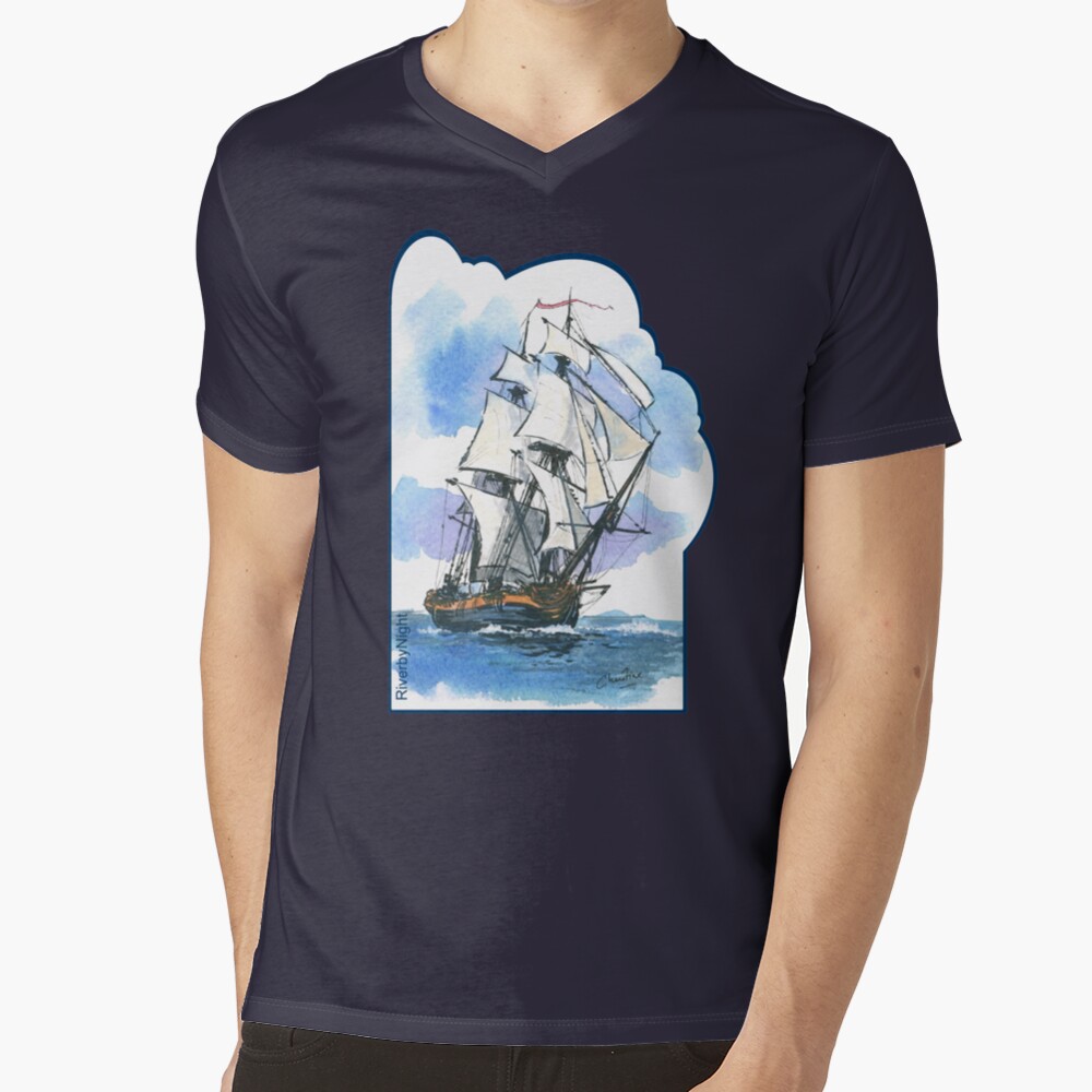 045 -HMS Surprise V-Neck T-Shirt