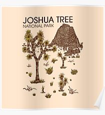 Joshua-Baum-Nationalpark Poster