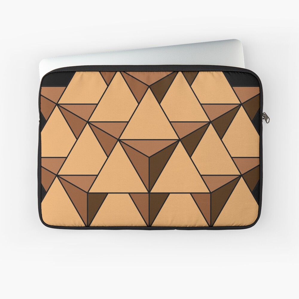 64 Tetrahedron 001 Laptop Sleeve
