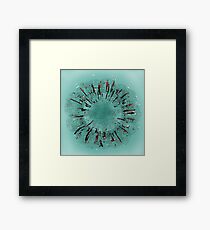 small world Framed Print