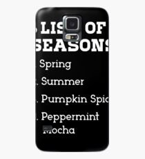 List Of Seasons Hülle & Klebefolie für Samsung Galaxy