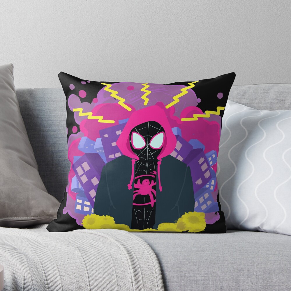 stuffed spider pillow