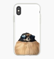 Vinilo o funda para iPhone Perro redondo