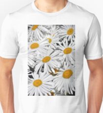Pretty white daisies Unisex T-Shirt