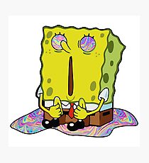 SpongeBob Acid Pants Photographic Print