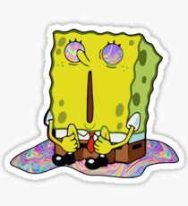 SpongeBob Acid Pants Sticker