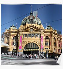 Flinders Street Station, Melbourne Poster