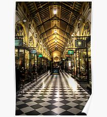The Block Arcade Melbourne City Poster